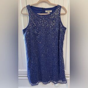 Women’s Sequin Sleeveless Mini Dress - MAC & Jac - Size XL